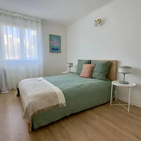 Chez Teddy - 4 Prs - 2 Ch - Parking - 300m Plages Antibes