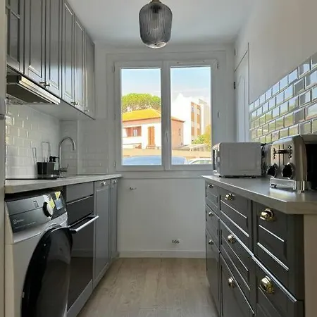 Chez Teddy - 4 Prs - 2 Ch - Parking - 300m Plages Lägenhet *